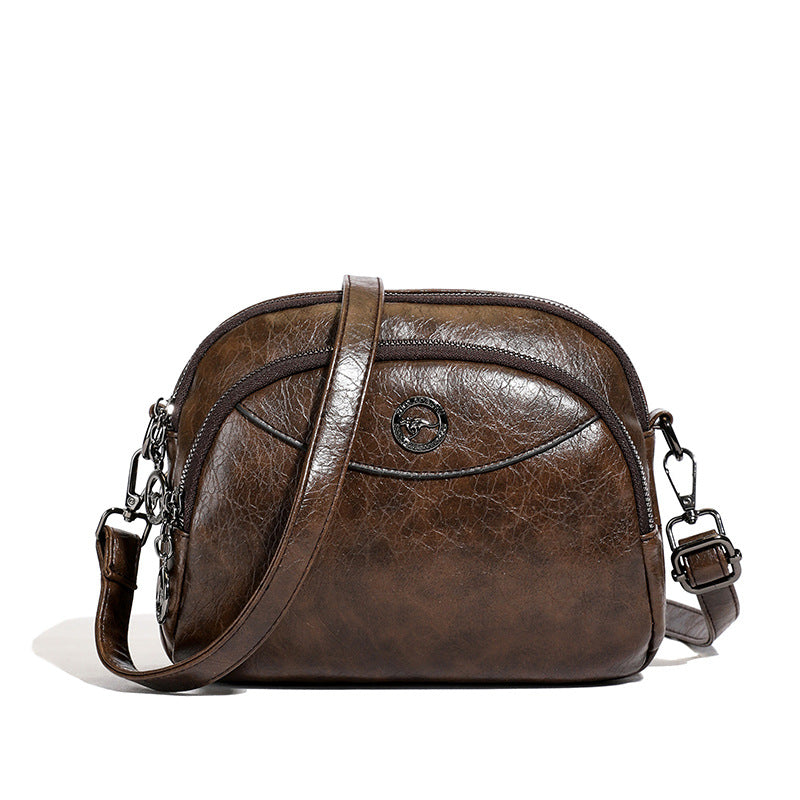 👏🎁Νέου στυλ Δερμάτινη τσάντα πολλαπλών στρώσεων υψηλής ποιότητας