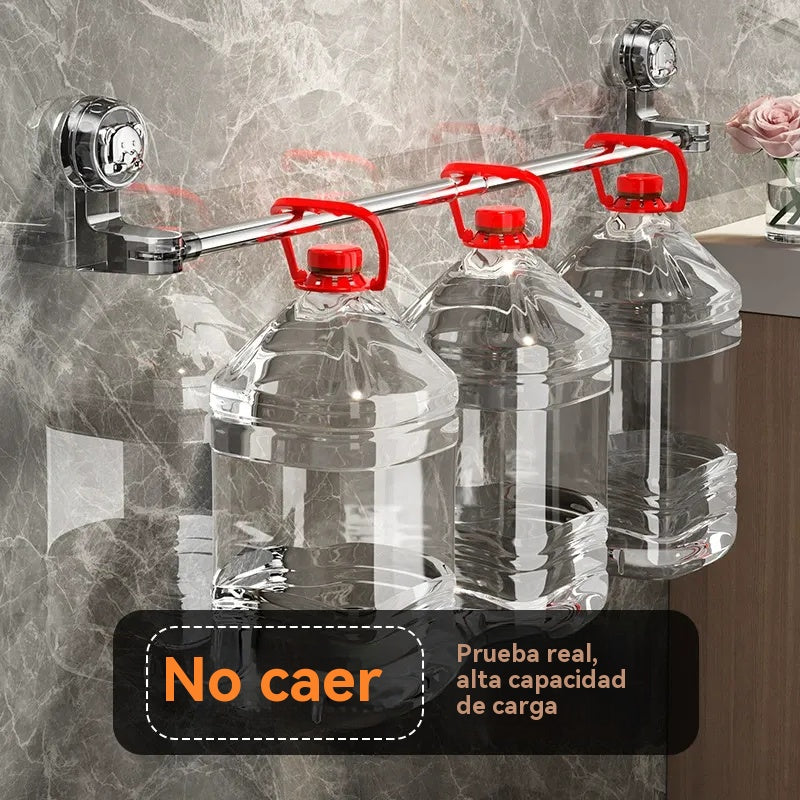 ✨🚿Ελαφρύς σχεδιασμός χωρίς τρυπήματα — Αναδιπλούμενη βάση πετσετών με βεντούζα