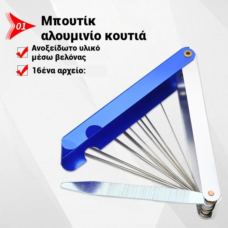 🔥Αγοράστε 2 και πάρτε 1 δωρεάν🔥🔩Σετ βελόνων καθαρισμού ακριβείας πολλαπλών μεγεθών,Βούρτσα καθαρισμού καρμπυρατέρ🔧