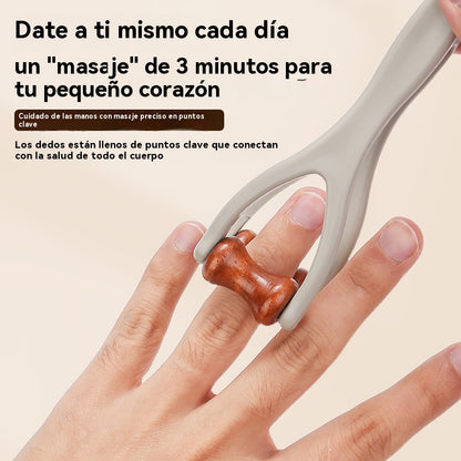 🎉🛍️【Αγοράστε 1 και πάρτε 1 δωρεάν】 2 τεμάχια για 21 ευρώ 🌿 Μασάζ δακτύλων από μασίφ ξύλο: Οι κύλινδροι από φυσικό ξύλο βοηθούν στην αποδέσμευση των μεσημβρινών των αρθρώσεων και στην ανακούφιση από την κόπωση των χεριών. 🌿