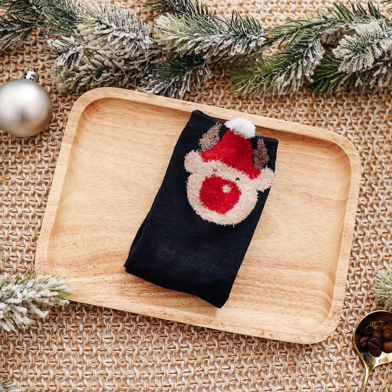 🔥【10 ζευγάρια，Μεγάλες Προσφορές】🔥Χριστουγεννιάτικες κάλτσες 2025, γυναικείες κάλτσες με σχέδια ζώων για το φθινόπωρο και τον χειμώνα, με σχέδια κινουμένων σχεδίων