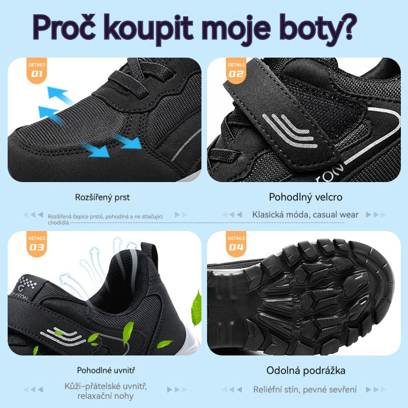 🏆Kupte 1, dostanete 1 zdarma【35-41】🔥Podzim/zima 2025 Nová stylová sportovní obuv pro střední a starší věk, pánská a dámská ležérní turistická obuv