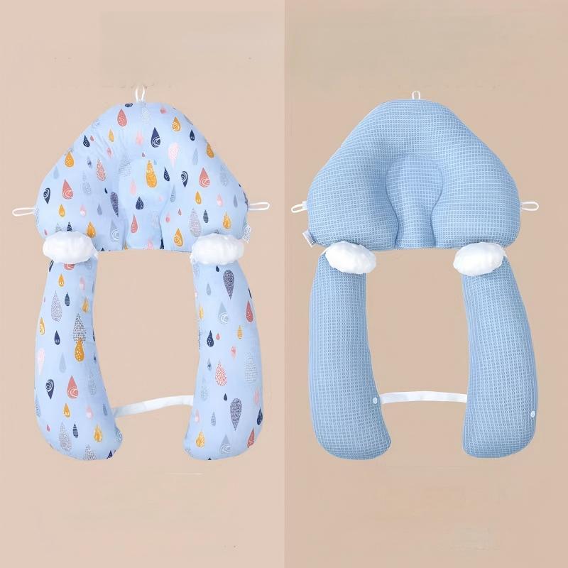 👶Μαξιλάρι από καθαρό βαμβάκι για νεογέννητα μωρά