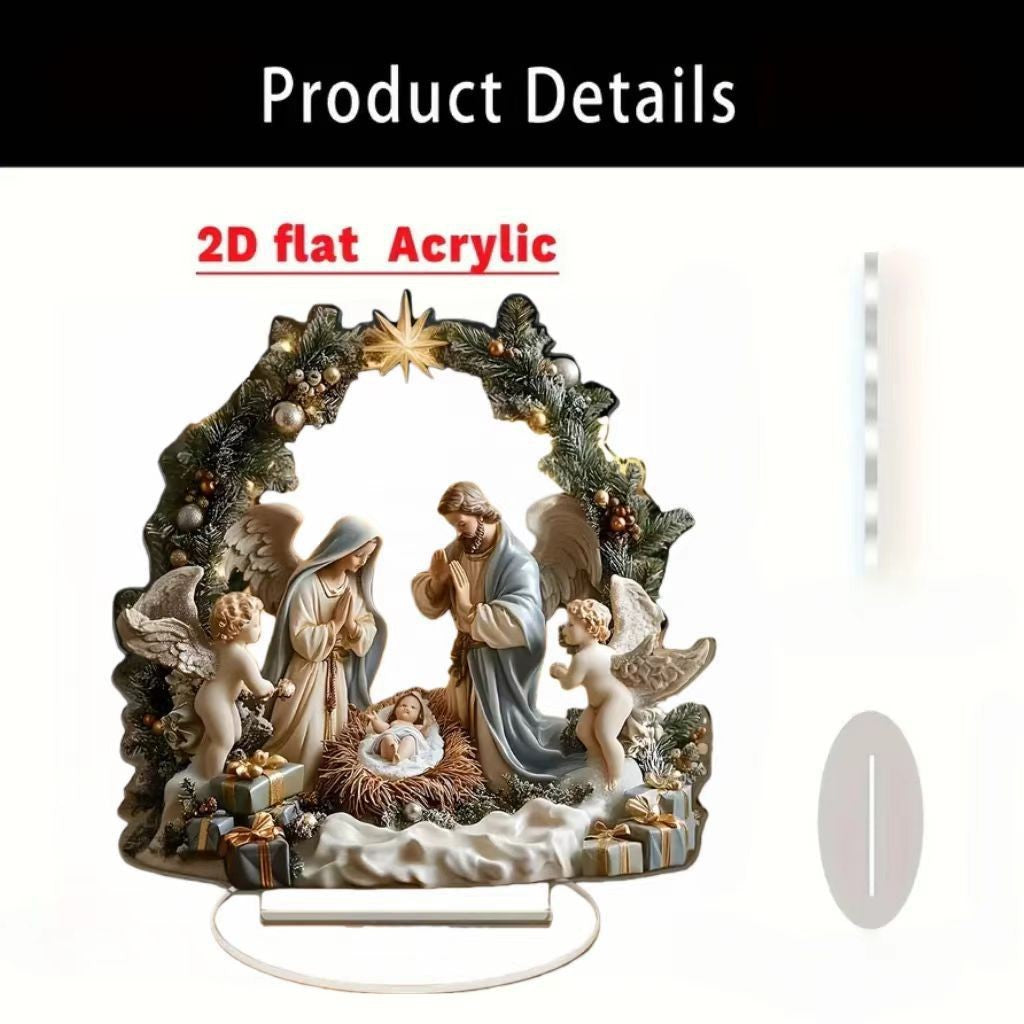 👼【50% ΕΚΠΤΩΣΗ！！！！】【Ειδική προσφορά περιορισμένης διάρκειας】Ακρυλικό ειδώλιο αγγέλου