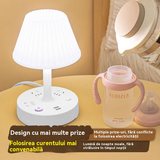 💡🔥Αγοράστε 1 και πάρτε 1 δωρεάν🔥Πολυλειτουργικό νυχτερινό φως με ενσωματωμένο πολύπριζο: πρακτικό, κομψό και εξοικονομεί χώρο!