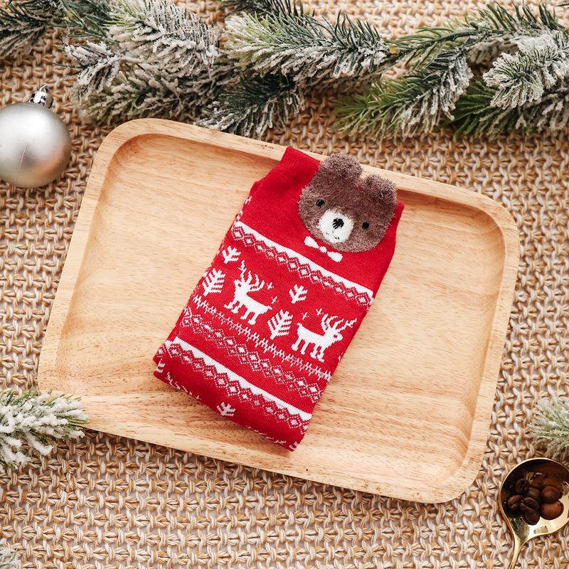 🔥【10 ζευγάρια，Μεγάλες Προσφορές】🔥Χριστουγεννιάτικες κάλτσες 2025, γυναικείες κάλτσες με σχέδια ζώων για το φθινόπωρο και τον χειμώνα, με σχέδια κινουμένων σχεδίων