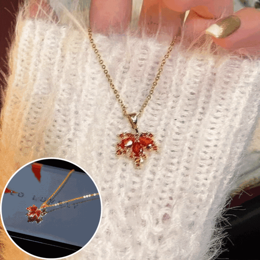 ❤Εξαιρετικά χαμηλή τιμή🔥Αγοράστε 1 Πάρτε 1 Δωρεάν🔥Ένα εκλεπτυσμένο και κομψό κολιέ κλείδας από φύλλο σφενδάμου.