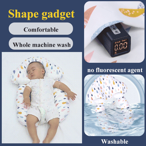 👶Μαξιλάρι από καθαρό βαμβάκι για νεογέννητα μωρά